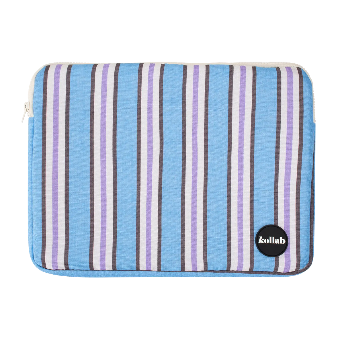 Laptop Case Choc Blue Stripe