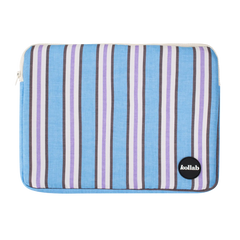 Laptop Case Choc Blue Stripe
